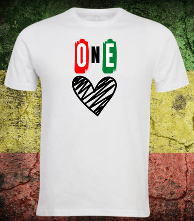 “One Love” short sleeved t-shirt