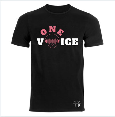 ONE VOICE 'HEADPHONES" SHORT SLEEVE T