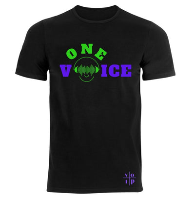 ONE VOICE 'HEADPHONES" SHORT SLEEVE T