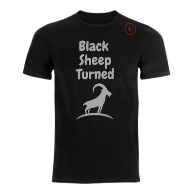 "Black Sheep Turned Goat" Short Sleeved T